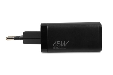 IBOX ŁADOWARKA SIECIOWA I-BOX C-65 GAN PD65W KABEL, CZARNA IBOX ŁADOWARKA SIECIOWA I-BOX C-65 GAN PD65W KABEL, CZARNA