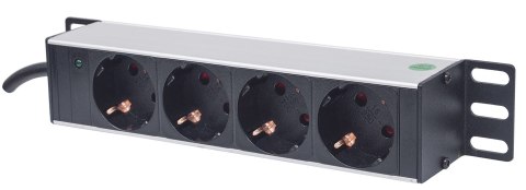 Intellinet INTELLINET LISTWA ZASILAJĄCA RACK 10, 4 GNIAZDA SC Intellinet INTELLINET LISTWA ZASILAJĄCA RACK 10, 4 GNIAZDA SC