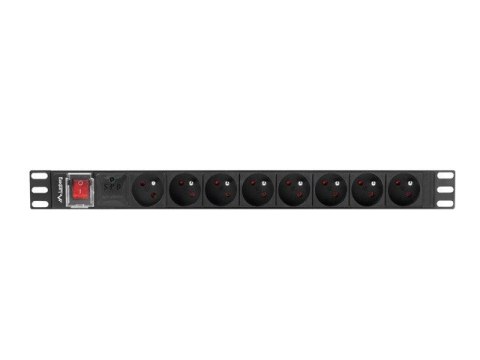 Lanberg LANBERG LISTWA ZASILAJĄCA RACK PDU PRO 19" (1U, 16A, 7X SHUKO, 2M, CZARNA) PDU-PRO-07F-0200-BK Lanberg LANBERG LISTWA ZASILAJĄCA RACK PDU PRO 19" (1U, 16A, 7X SHUKO, 2M, CZARNA) PDU-PRO-07F-0200-BK
