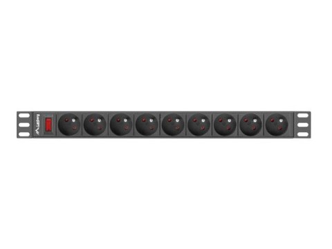 Lanberg Listwa RACK Lanberg PDU-09E-0300-BK (7 x UTE; 16 A (3680 W); 3m; kolor czarny) Lanberg Listwa RACK Lanberg PDU-09E-0300-BK (7 x UTE; 16 A (3680 W); 3m; kolor czarny)