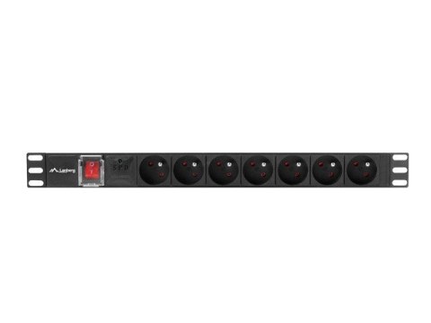 Lanberg Listwa zasilająca Lanberg PDU-07E-0200-BK (16 A; 2m; kolor czarny) Lanberg Listwa zasilająca Lanberg PDU-07E-0200-BK (16 A; 2m; kolor czarny)