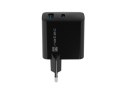 NATEC NATEC ŁADOWARKA RIBERA GAN 1X USB-A + 1X USB-C 45W CZARNA NUC-2143