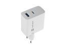 NATEC NATEC ŁADOWARKA RIBERA GAN 1X USB-A + 1X USB-C 65W BIAŁA NUC-2144