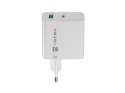 NATEC NATEC ŁADOWARKA RIBERA GAN 1X USB-A + 1X USB-C 65W BIAŁA NUC-2144