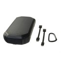 PowerNeed POWERNEED POWER BANK Z PANELEM SOLARNYM 20000MAH LI-POLY PV 1,5W QI 2A USB QC 3.0 LED POWER DELIVERY CZARNY S20000C