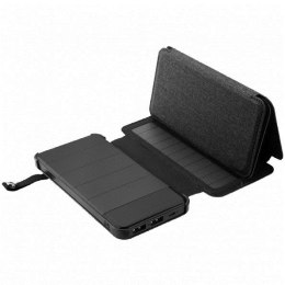 PowerNeed POWERNEED SKŁADANY PANEL SOLARNY Z POWER BANKIEM PV 6W 8000MAH LI-POLY 2X USB 2A CZARNY ES8000B