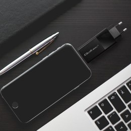 Qoltec QOLTEC ŁADOWARKA GAN POWER PRO | 1XUSB-C | 1XUSB | 100W | 5-20V | 1.5-5A | PD | CZARNA