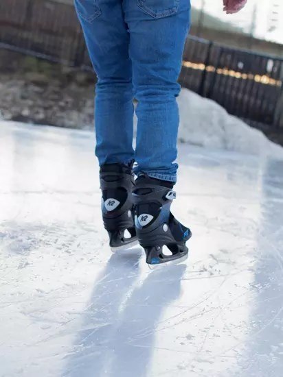 K2 Łyżwy męskie K2 F.I.T. ICE PRO black/blue 40.5 K2 Łyżwy męskie K2 F.I.T. ICE PRO black/blue 40.5