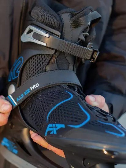 K2 Łyżwy męskie K2 F.I.T. ICE PRO black/blue 40.5 K2 Łyżwy męskie K2 F.I.T. ICE PRO black/blue 40.5