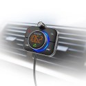 SAVIO SAVIO TR-14 TRANSMITER SAMOCHODOWY FM Z BLUETOOTH I ŁADOWARKĄ,QUICK CHARGE 3.0 I POWER DELIVERY, RED. SZUMÓW