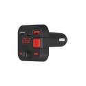 SAVIO SAVIO TR-15 TRANSMITER FM Z WYŚWIETLACZEM, BLUETOOTH I ŁADOWARKĄ PD USB-C USB-A QUICK CHARGE, BASS BOOST