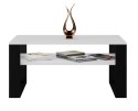 TOP E SHOP Stolik ława MODERN 1P biały/czarny