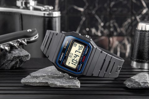 Zegarek Męski CASIO F-91W-1YEG + BOX Zegarek Męski CASIO F-91W-1YEG + BOX