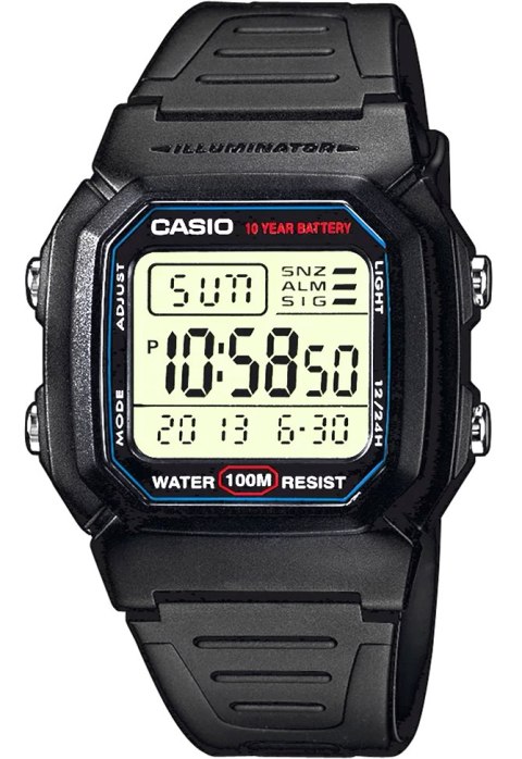 Zegarek Męski CASIO W-800H-1AVDF + BOX Zegarek Męski CASIO W-800H-1AVDF + BOX