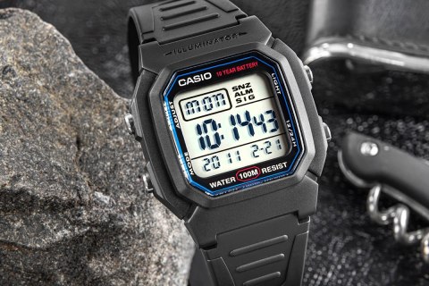 Zegarek Męski CASIO W-800H-1AVDF + BOX Zegarek Męski CASIO W-800H-1AVDF + BOX