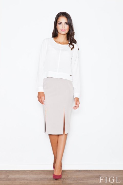 Spódnica Model 399 Beige - Figl Spódnica Model 399 Beige - Figl