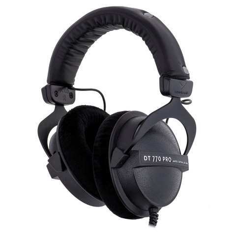 Beyerdynamic Beyerdynamic DT 770 PRO 80 OHM BLACK LIMITED EDITION - Słuchawki studyjne zamknięte Beyerdynamic Beyerdynamic DT 770 PRO 80 OHM BLACK LIMITED EDITION - Słuchawki studyjne zamknięte