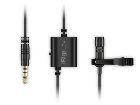 IK MULTIMEDIA IK iRig Mic Lav - Mikrofon pojemnościowy IK MULTIMEDIA IK iRig Mic Lav - Mikrofon pojemnościowy
