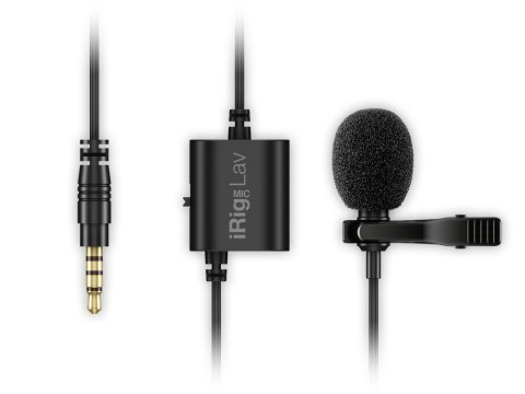 IK MULTIMEDIA IK iRig Mic Lav - Mikrofon pojemnościowy IK MULTIMEDIA IK iRig Mic Lav - Mikrofon pojemnościowy