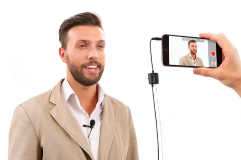 IK MULTIMEDIA IK iRig Mic Lav - Mikrofon pojemnościowy IK MULTIMEDIA IK iRig Mic Lav - Mikrofon pojemnościowy