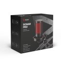 SAVIO SAVIO MIKROFON GAMINGOWY NA TRÓJNOGU Z PODŚWIETLENIEM SONAR PRO 01, USB, KOSZYK ANTYWSTRZĄSOWY