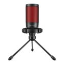 SAVIO SAVIO MIKROFON GAMINGOWY NA TRÓJNOGU Z PODŚWIETLENIEM SONAR PRO 01, USB, KOSZYK ANTYWSTRZĄSOWY