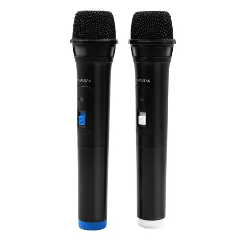 SQUEAK SQUEAK ZESTAW MIKROFONÓW DO KARAOKE VOCALDUO 2,4G SQ1007 SQUEAK SQUEAK ZESTAW MIKROFONÓW DO KARAOKE VOCALDUO 2,4G SQ1007
