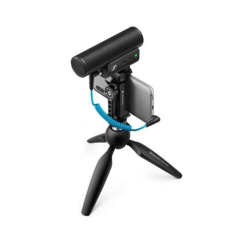 Sennheiser Sennheiser MKE 400 MOBILE KIT - Mikrofon pojemnościowy, superkardioidalny, wyposażony w filtr dolnoprzepustowy ze statywem Manfr Sennheiser Sennheiser MKE 400 MOBILE KIT - Mikrofon pojemnościowy, superkardioidalny, wyposażony w filtr dolnoprzepustowy ze statywem Manfr