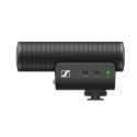 Sennheiser Sennheiser MKE 400 MOBILE KIT - Mikrofon pojemnościowy, superkardioidalny, wyposażony w filtr dolnoprzepustowy ze statywem Manfr