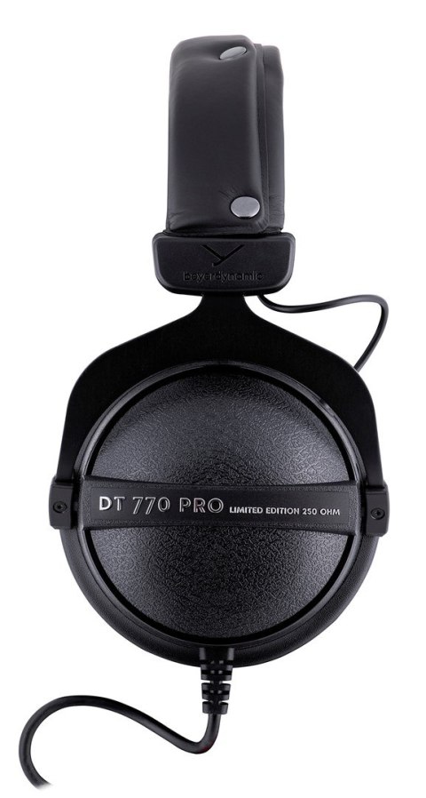 Beyerdynamic Beyerdynamic DT 770 PRO 250 OHM BLACK LIMITED EDITION - Słuchawki studyjne zamknięte Beyerdynamic Beyerdynamic DT 770 PRO 250 OHM BLACK LIMITED EDITION - Słuchawki studyjne zamknięte