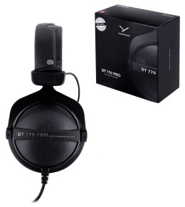 Beyerdynamic Beyerdynamic DT 770 PRO 80 OHM BLACK LIMITED EDITION - Słuchawki studyjne zamknięte (WYPRZEDAŻ)