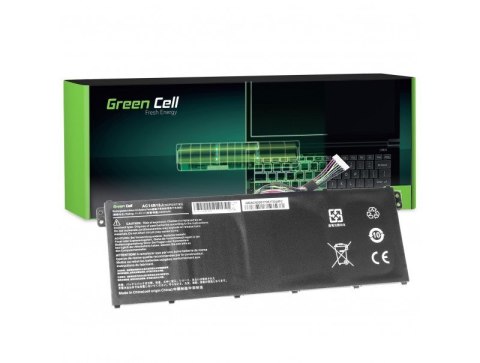 Green Cell GREEN CELL BATERIA AC14B13J AC14B18J DO ACER ASPIRE ES1-111M ES1-331 ES1-531 ES1-533 ES1-571AC52 2100MAH 11.4V Green Cell GREEN CELL BATERIA AC14B13J AC14B18J DO ACER ASPIRE ES1-111M ES1-331 ES1-531 ES1-533 ES1-571AC52 2100MAH 11.4V