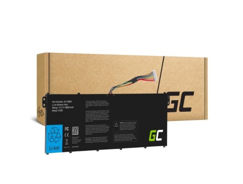 Green Cell GREEN CELL BATERIA AC62 AC14B3K AC14B8K DO ACER ASPIRE 5 A515 A517 R15 R5-571T SPIN 3 SP315 SWIFT 3 SF314 3600 MAH 15.2V Green Cell GREEN CELL BATERIA AC62 AC14B3K AC14B8K DO ACER ASPIRE 5 A515 A517 R15 R5-571T SPIN 3 SP315 SWIFT 3 SF314 3600 MAH 15.2V