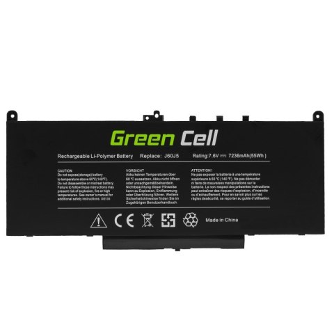 Green Cell GREEN CELL BATERIA DE135 DO DELL LATITUDE E7270 E7470 5800MAH 7.6V Green Cell GREEN CELL BATERIA DE135 DO DELL LATITUDE E7270 E7470 5800MAH 7.6V