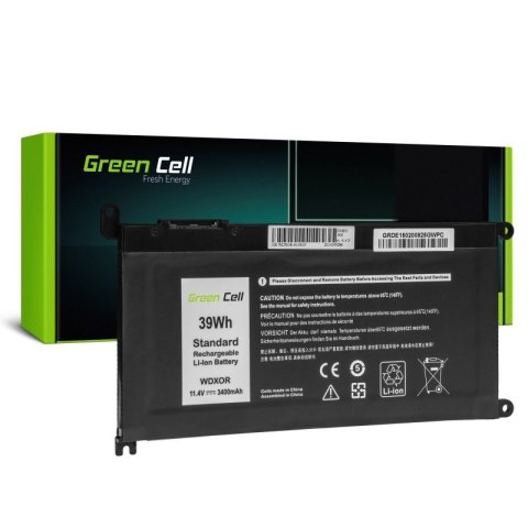 Green Cell GREEN CELL BATERIA DE150 WDX0R WDXOR DO DELL INSPIRON 13 5378 5379 14 5482 15 5568 5578 5579 7560 7570 17 5770 3400MAH 11.4V Green Cell GREEN CELL BATERIA DE150 WDX0R WDXOR DO DELL INSPIRON 13 5378 5379 14 5482 15 5568 5578 5579 7560 7570 17 5770 3400MAH 11.4V