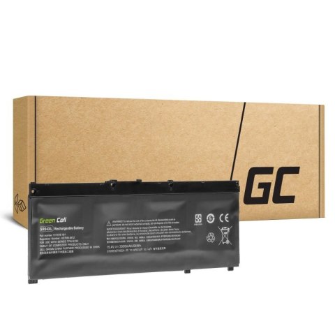 Green Cell GREEN CELL BATERIA HP187 SR04XL DO OMEN 15-CE 15-DC 17-CB PAVILION POWER 15-CB 3500MAH 15.4V Green Cell GREEN CELL BATERIA HP187 SR04XL DO OMEN 15-CE 15-DC 17-CB PAVILION POWER 15-CB 3500MAH 15.4V