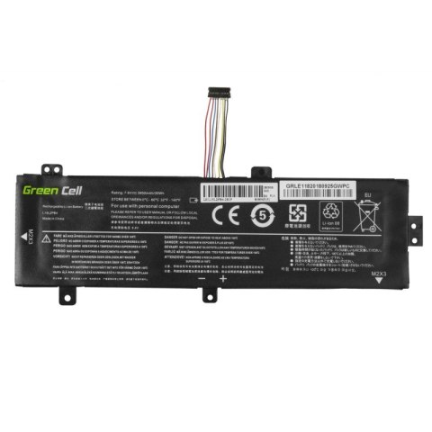 Green Cell GREEN CELL BATERIA LE118 L15C2PB3 L15L2PB4 L15M2PB3 L15S2TB0 DO LENOVO IDEAPAD 310 310-15IKB 510 510-15ISK 3500MAH 7.6V Green Cell GREEN CELL BATERIA LE118 L15C2PB3 L15L2PB4 L15M2PB3 L15S2TB0 DO LENOVO IDEAPAD 310 310-15IKB 510 510-15ISK 3500MAH 7.6V