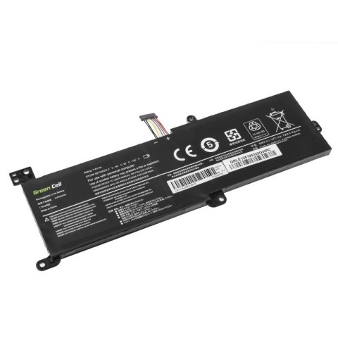Green Cell GREEN CELL BATERIA LE125 DO LENOVO IDEAPAD 320 330 520 3500MAH 7.4V / 7.6V Green Cell GREEN CELL BATERIA LE125 DO LENOVO IDEAPAD 320 330 520 3500MAH 7.4V / 7.6V