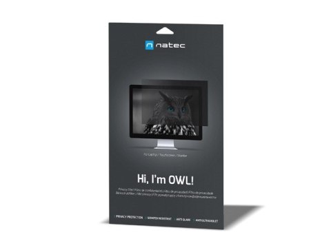 NATEC NATEC FILTR PRYWATYZUJĄCY OWL 27" 16:9 NFP-2118 NATEC NATEC FILTR PRYWATYZUJĄCY OWL 27" 16:9 NFP-2118