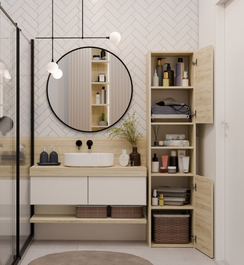 TOP E SHOP SZAFKA ŁAZIENKOWA 40 SONOMA TOP E SHOP SZAFKA ŁAZIENKOWA 40 SONOMA