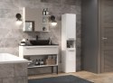 TOP E SHOP Szafka łazienkowa NEL I 31x30xH174 biel połysk