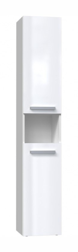 TOP E SHOP Szafka łazienkowa NEL III 31x30xH174 biel połysk