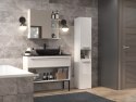TOP E SHOP Szafka łazienkowa NEL III 31x30xH174 biel połysk
