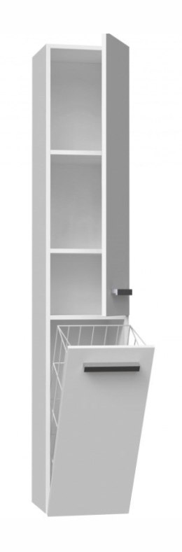 TOP E SHOP Szafka łazienkowa NEL IV 31x30xH174 biel mat