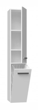 TOP E SHOP Szafka łazienkowa NEL IV 31x30xH174 biel połysk
