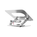 UNITEK UNITEK PODSTAWKA POD LAPTOP + HUB USB-C, HDMI 1.4, 4K, PD 100W