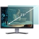 Qoltec Qoltec Filtr światła niebieskiego 23" | 16:9 | Ochrona wzroku | Anti Glare | Matowy | na monitor