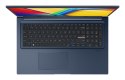 ASUS ASUS X1704ZA-I38512DX i3-1215U 17.3"FHD AG 8GB DDR4 SSD512 BT Win11 Quiet Blue (REPACK) 2Y