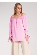 Bluzka Model M1133 Pink - Figl