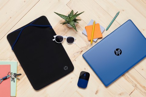 Hewlett-Packard Etui HP Reversible Protective Blue Laptop Sleeve do notebooka 15,6" czarno-niebieskie 2F1X7AA Hewlett-Packard Etui HP Reversible Protective Blue Laptop Sleeve do notebooka 15,6" czarno-niebieskie 2F1X7AA